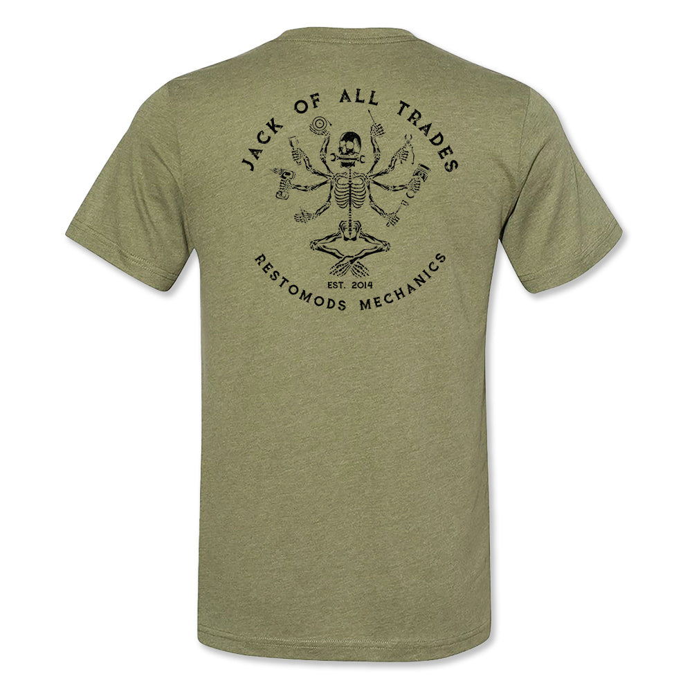 Jack of All Trades Olive T-Shirt