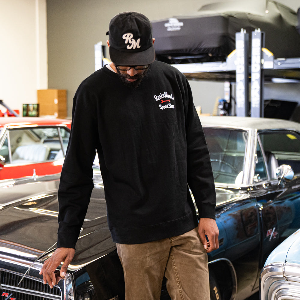 Club Script Crew Sweatshirt