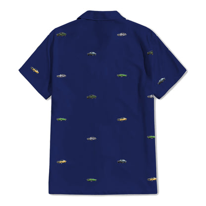 Little Cars Button Up