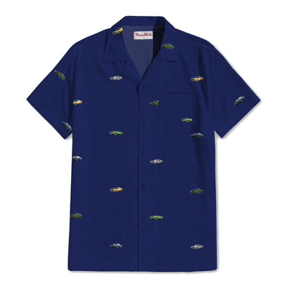 Little Cars Button Up