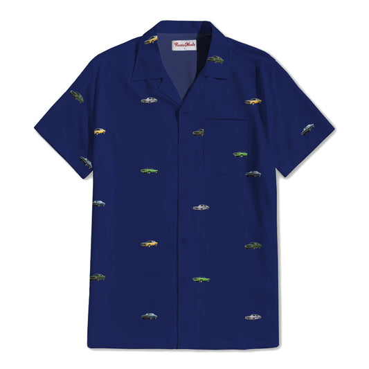 Little Cars Button Up