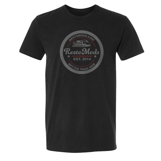 Black RestoMods Retro fit – Logo T-Shirt