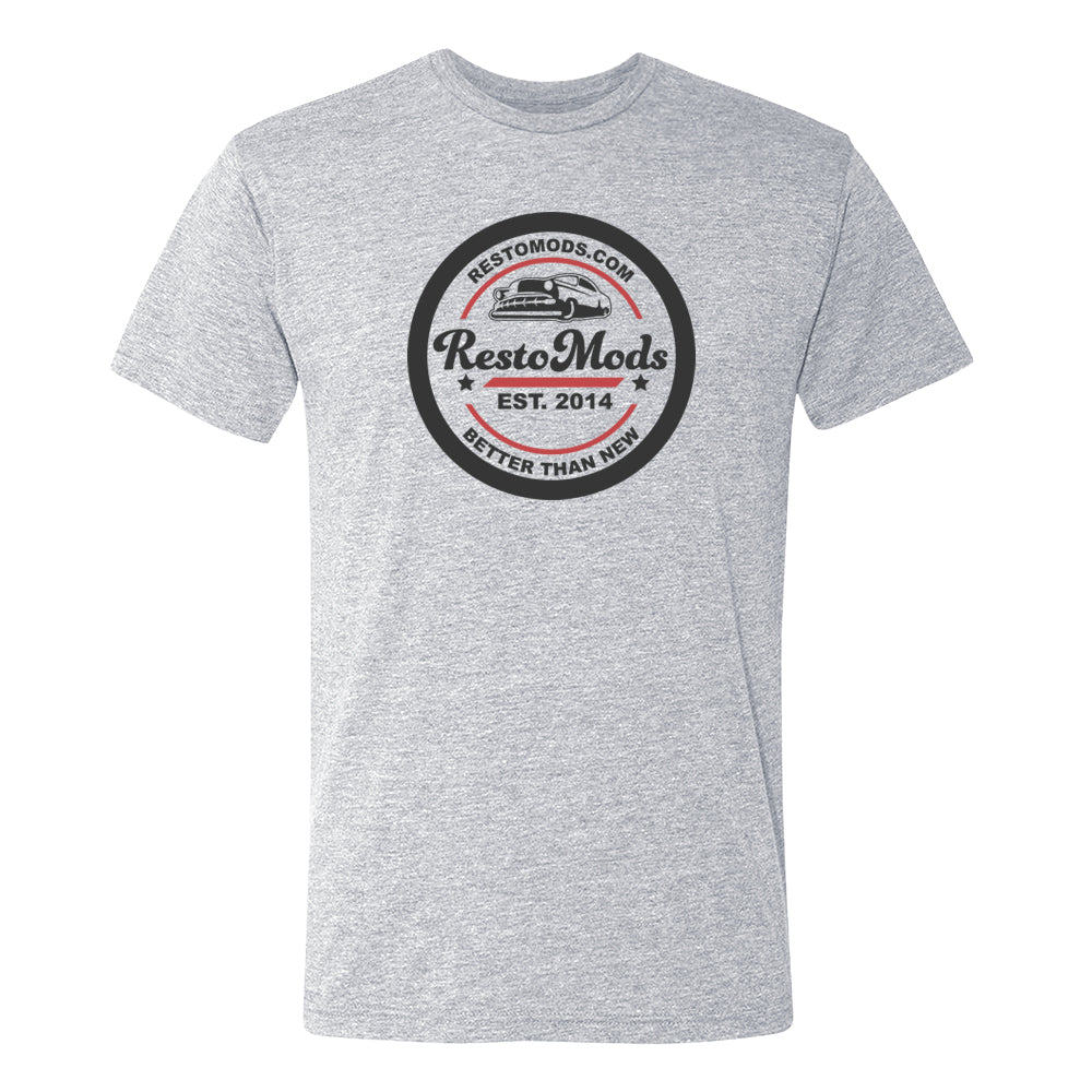 Grey RestoMods Retro Fit - Logo T-Shirt