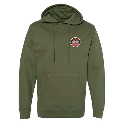 Speed Circle Olive Hoodie