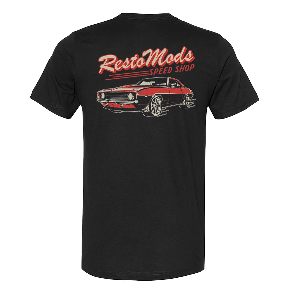 RestoMods Camaro Speed Shop T-Shirt