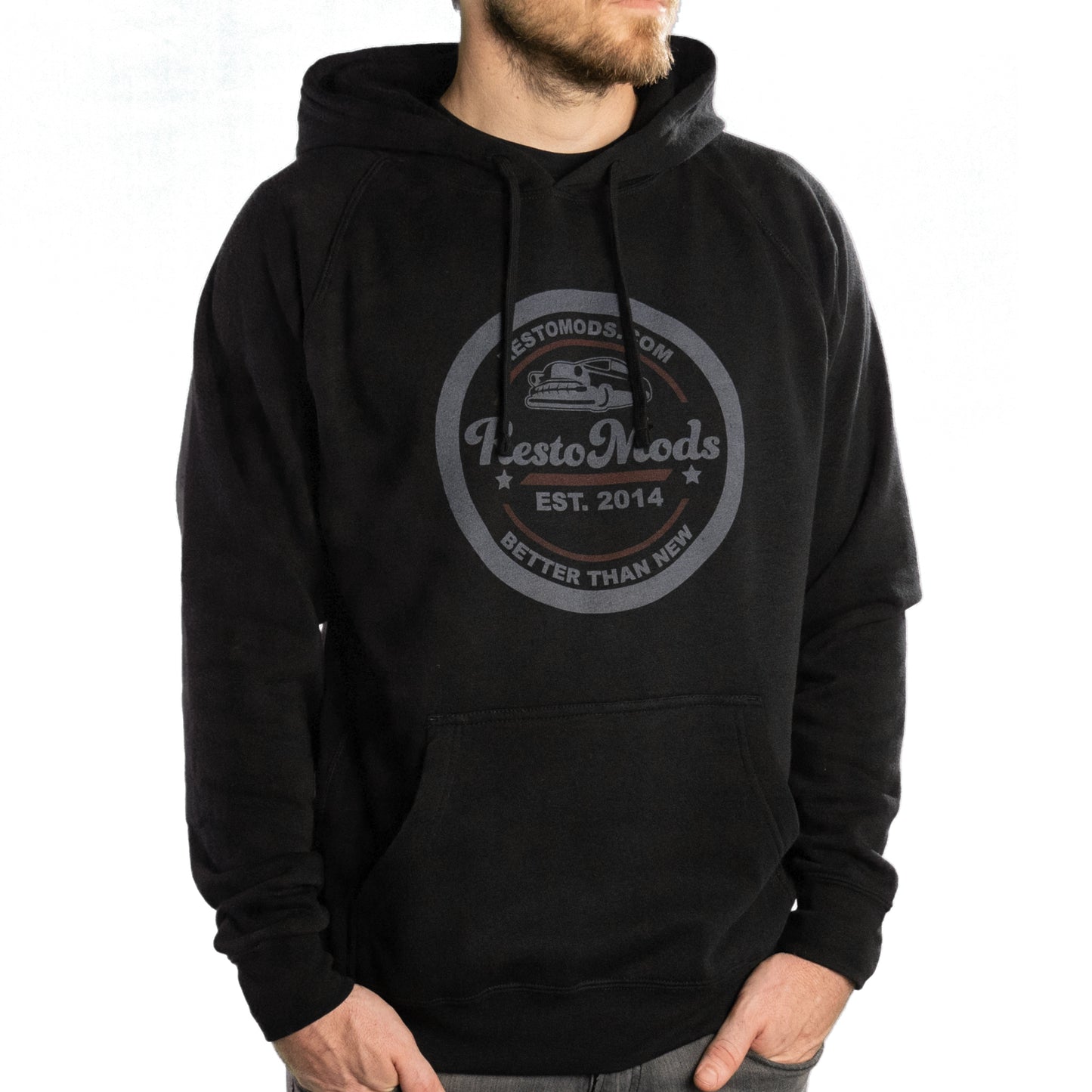 Black RestoMods Hoodie Sweatshirt