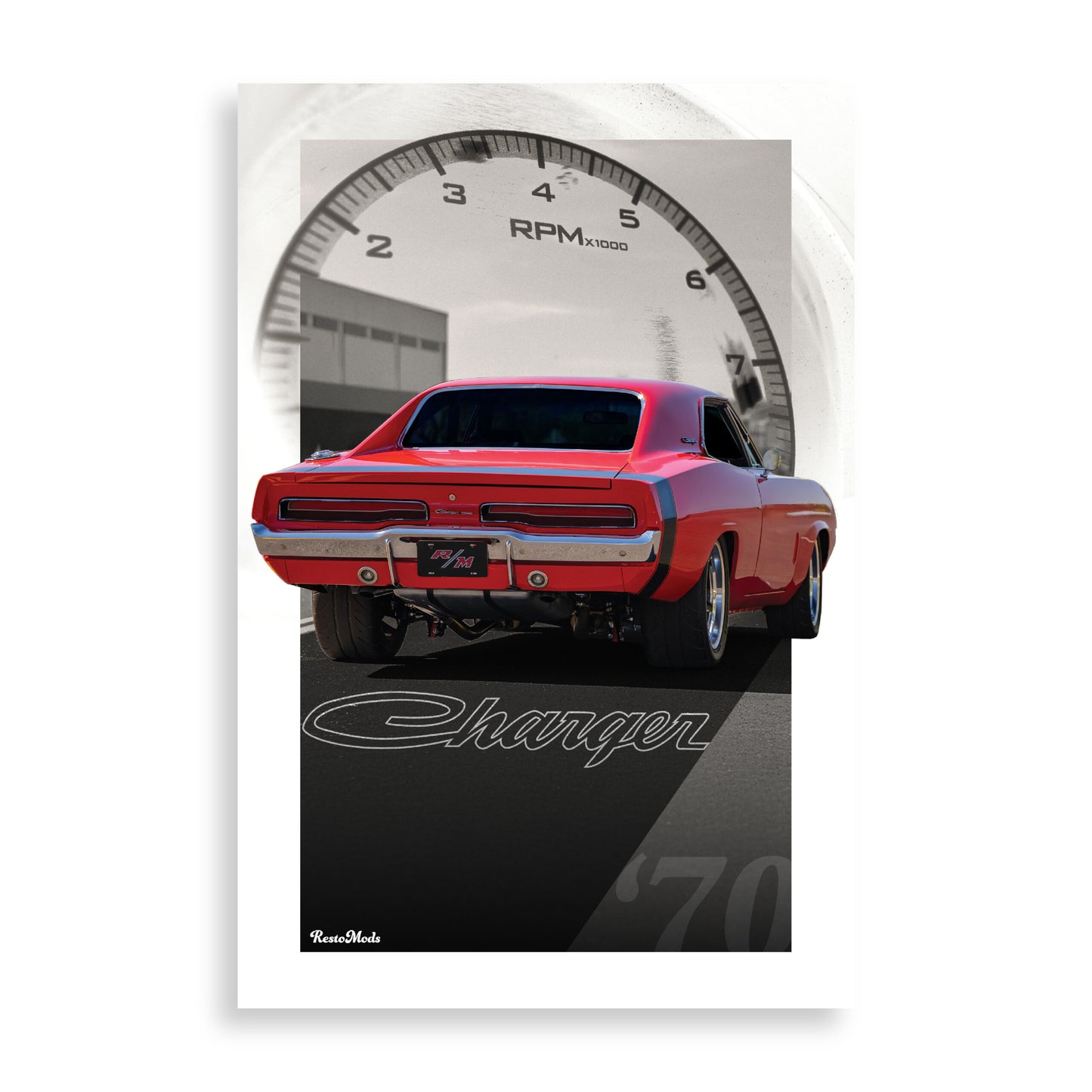 RM30 High Revving HEMI Poster