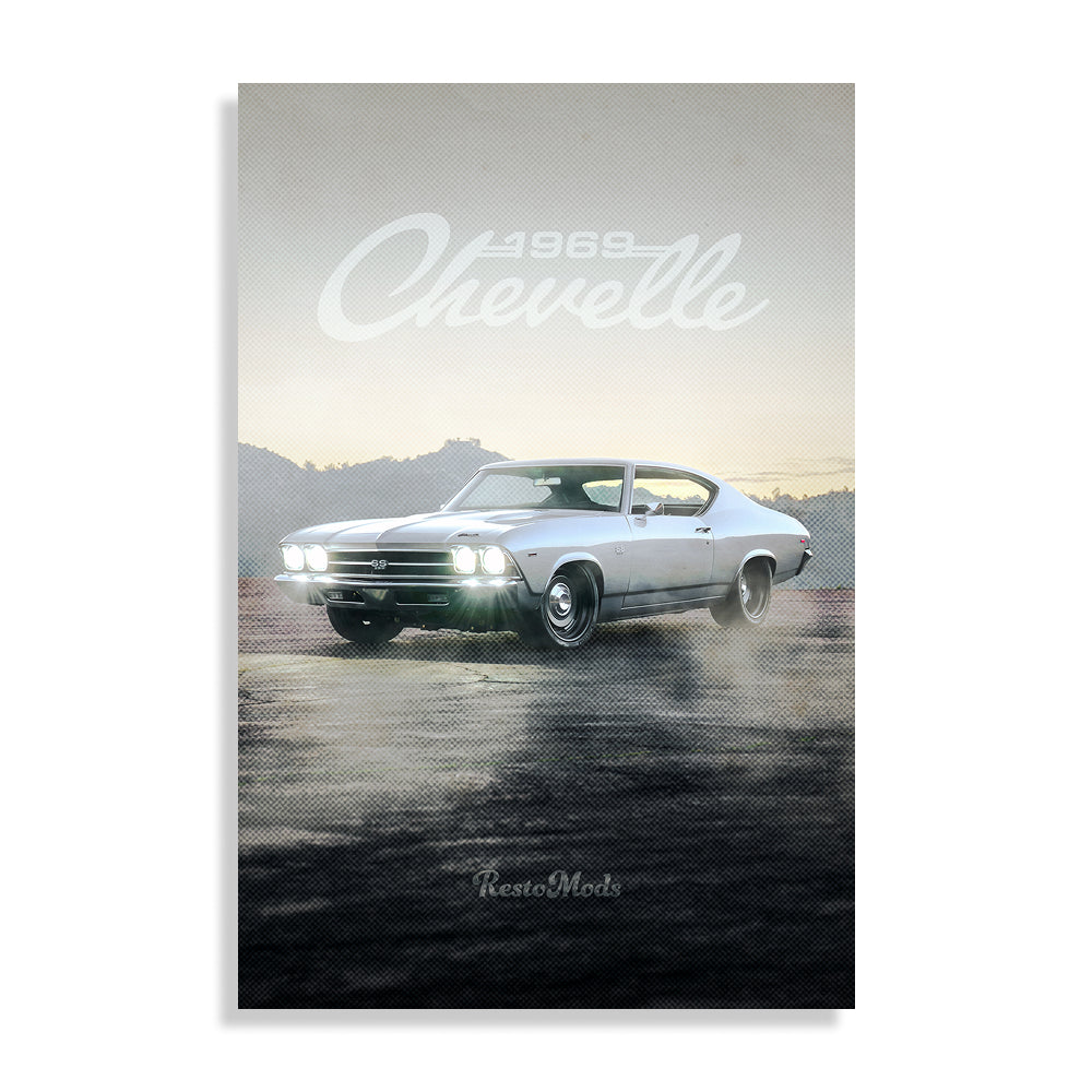 Headlights and Horsepower Poster