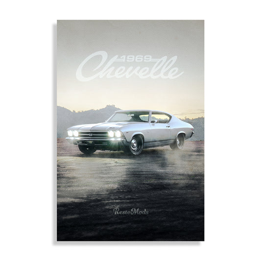 Headlights and Horsepower Poster
