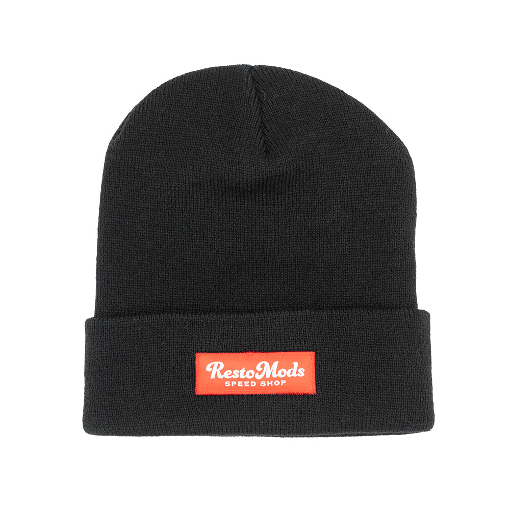 RM Logo Beanie Black