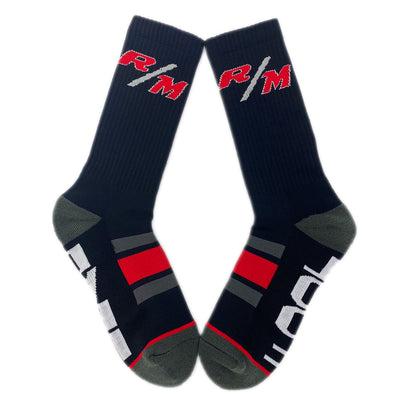 R/M "Lead Foot" Logo Socks
