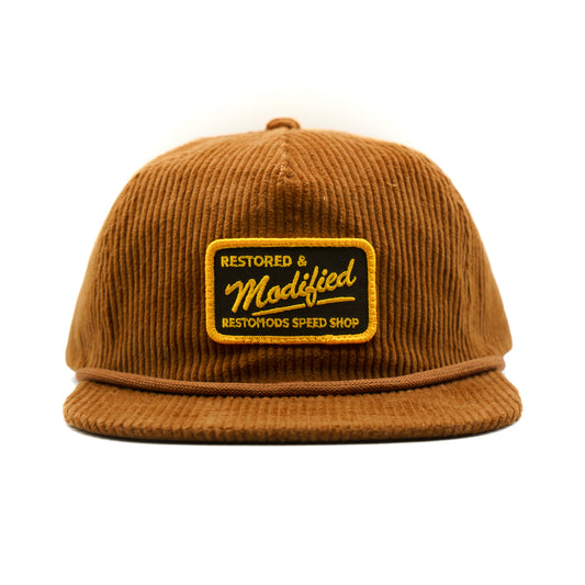 Restored and Modified Corduroy Hat