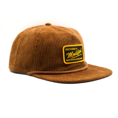 Restored and Modified Corduroy Hat