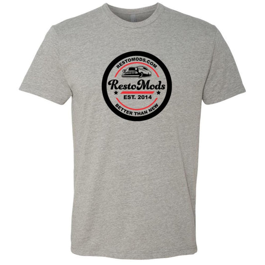 Grey RestoMods Retro Fit - Logo T-Shirt
