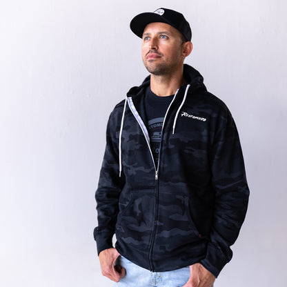 Smoke 'N' Rubber Camo Zip Hoodie
