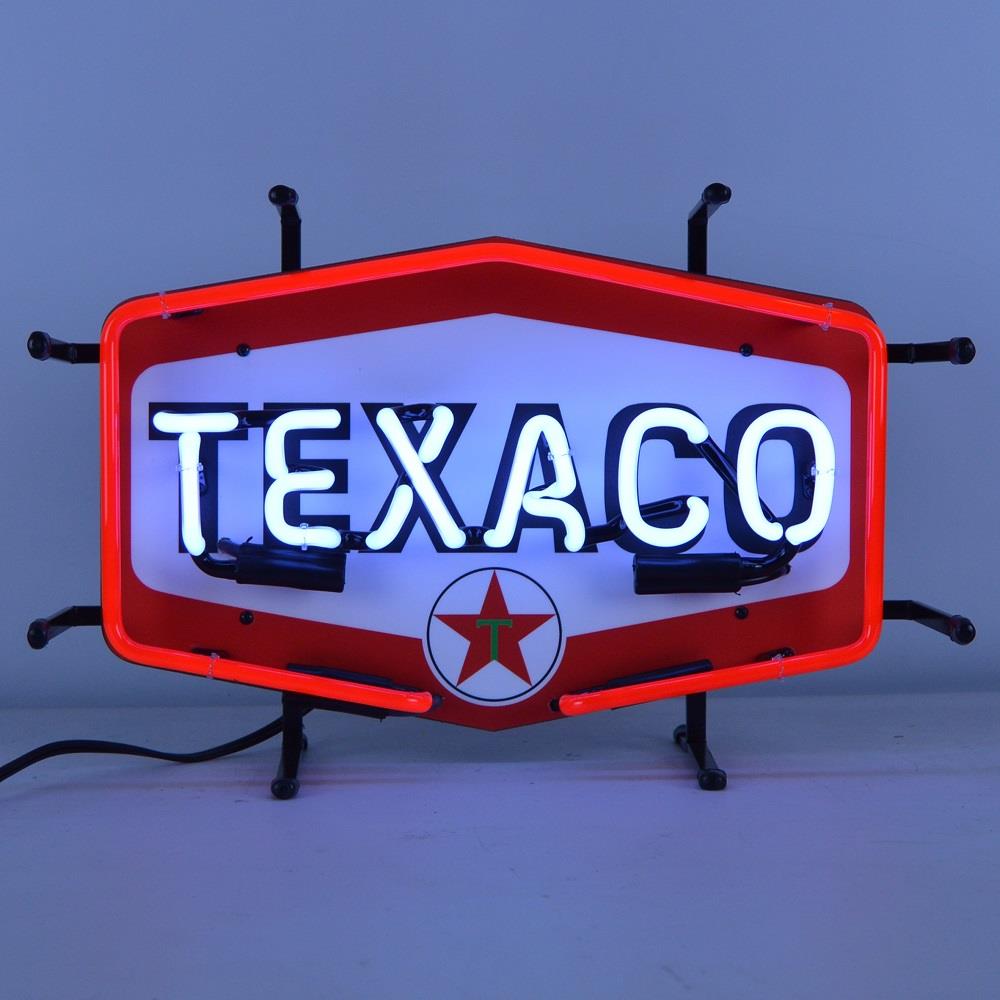 Neonetics Texaco Hexagon Logo Junior Neon Sign (CCC)