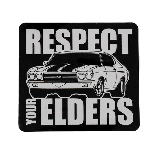 Respect Your Elders Sticker