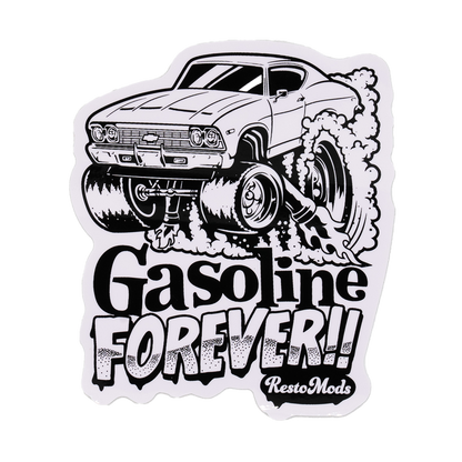 Gasoline Sticker