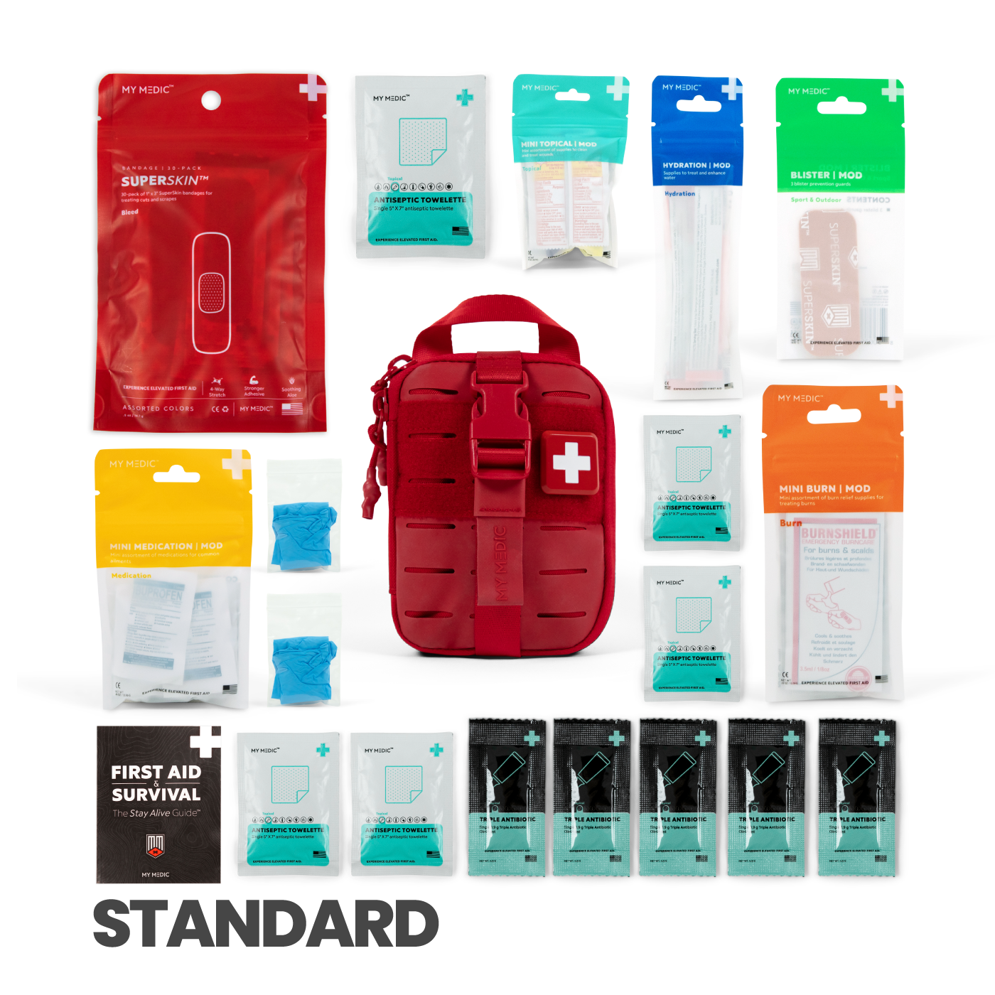 Sidekick Standard First Aid Kit