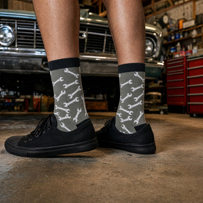 Wrench Pattern Socks