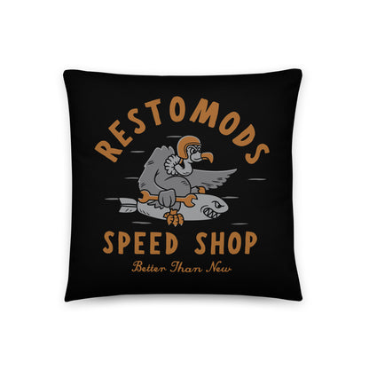 Bomber Bird Pillow