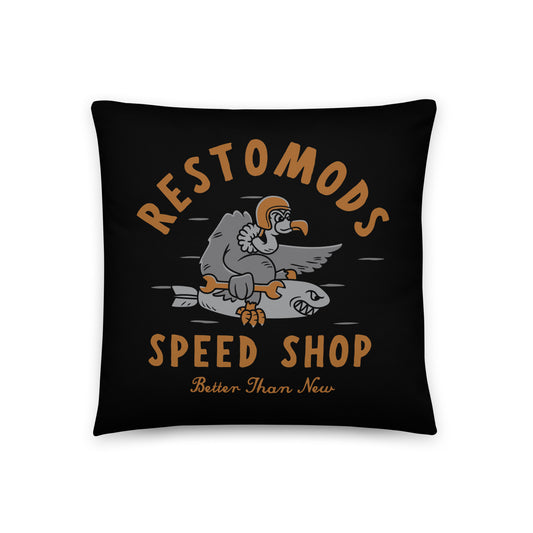 Bomber Bird Pillow