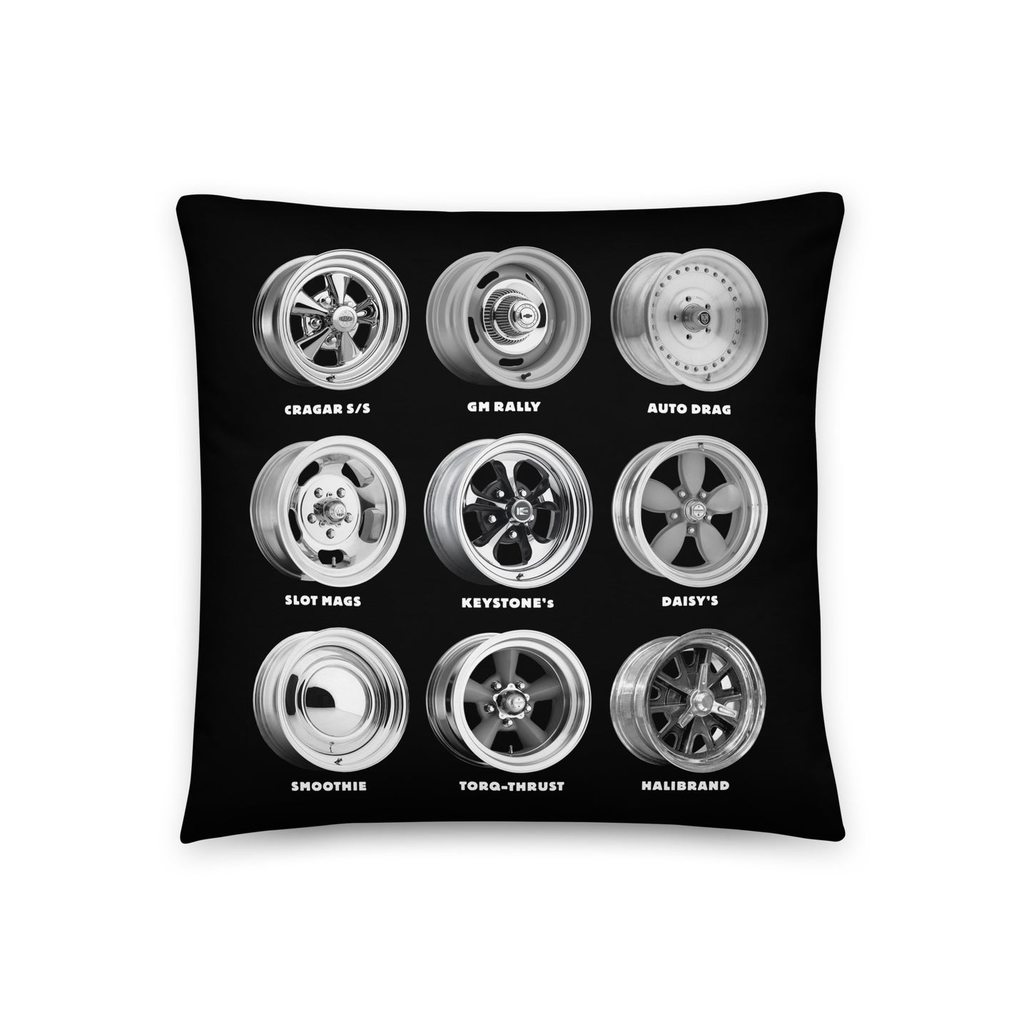 Classic Wheels Pillow