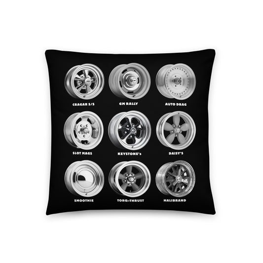 Classic Wheels Pillow