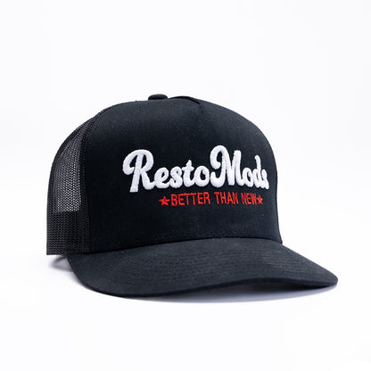 Better Than New Black Snapback Hat