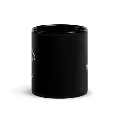 Jack of All Trades Black Glossy Mug
