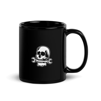 Jack of All Trades Black Glossy Mug
