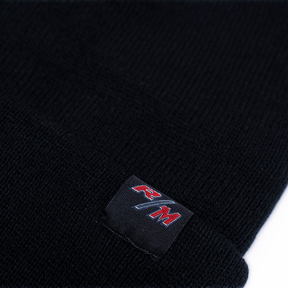 R/M Sherpa Black Beanie