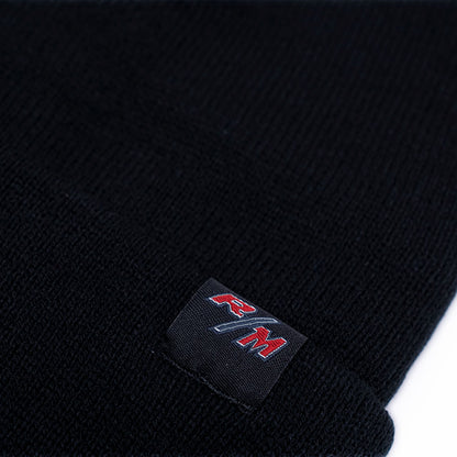 R/M Sherpa Black Beanie