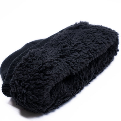 R/M Sherpa Black Beanie