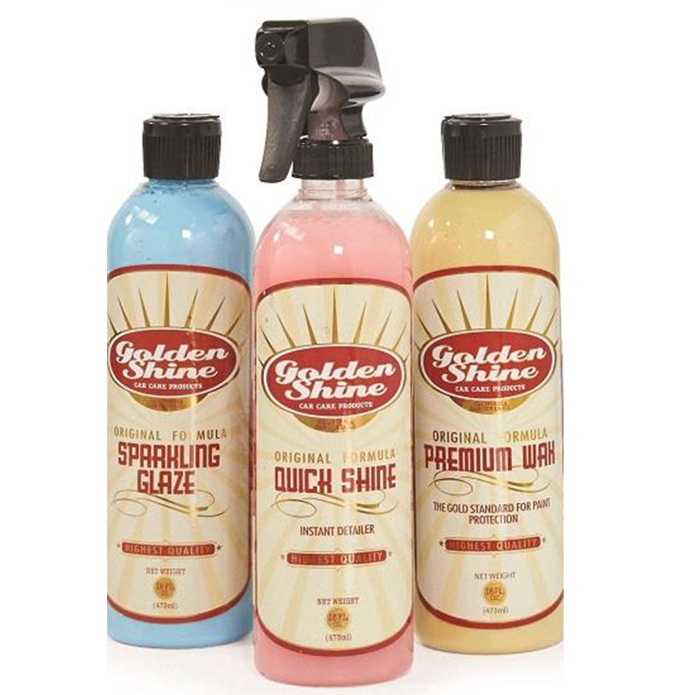 Golden Shine Wipe &amp; Shine Kit (CCC)