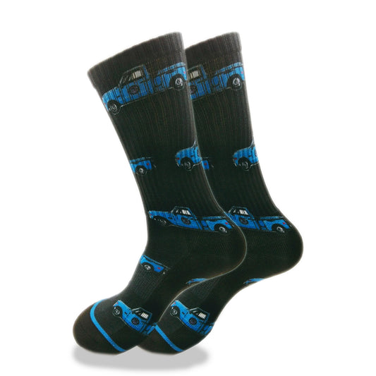 Ol' Blue GMC Truck Socks