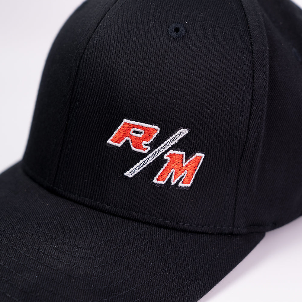 R/M Logo Black FlexFit Hat