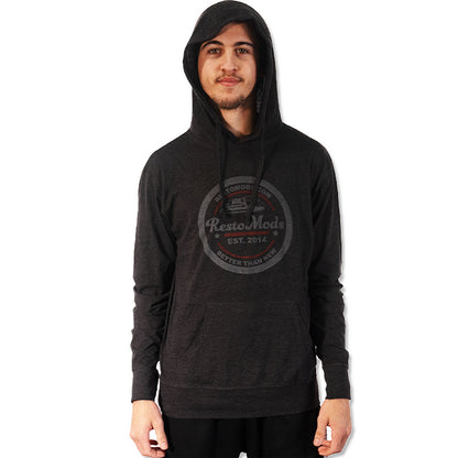 Charcoal RestoMods Lightweight Hoodie