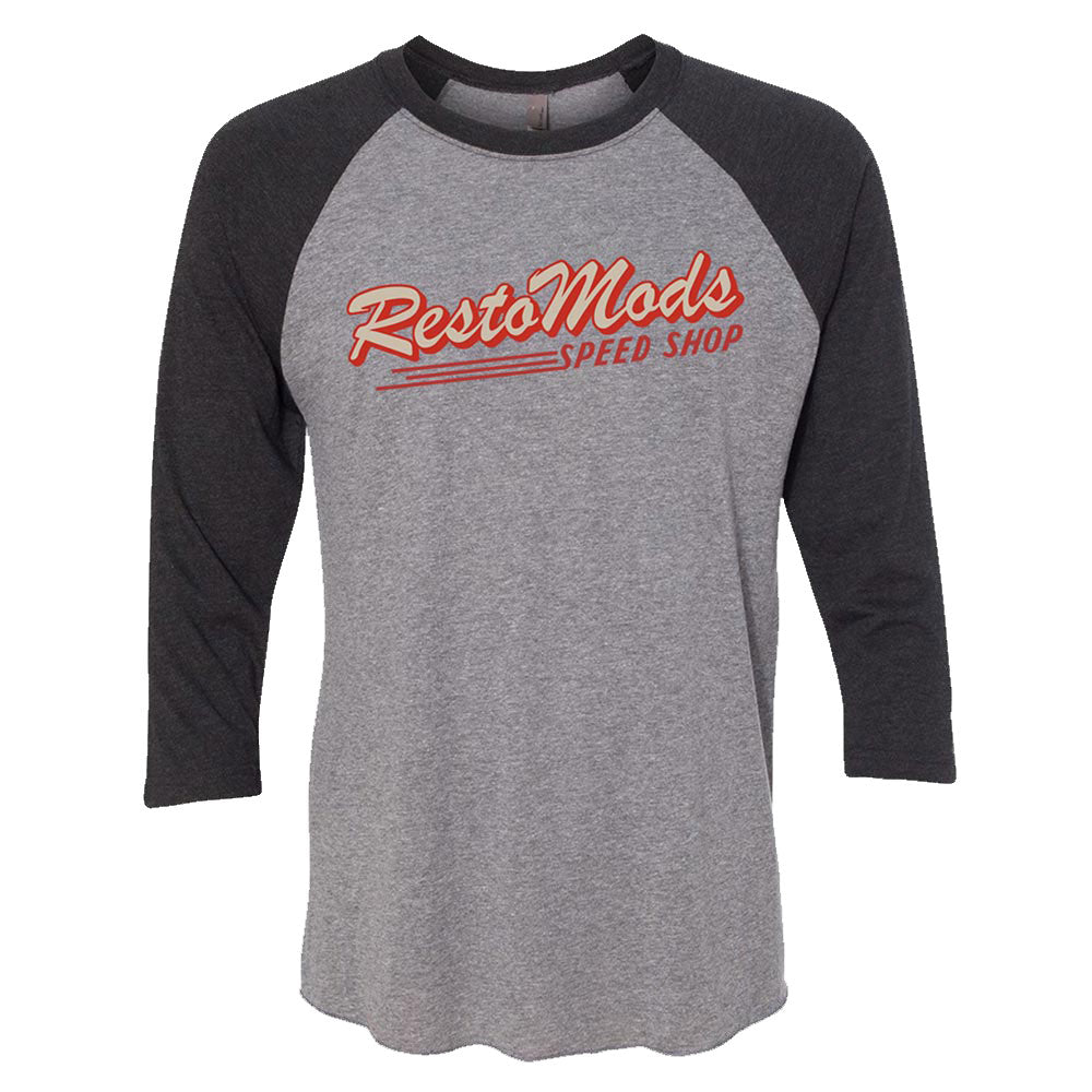 RestoMods Speed Shop Baseball Tee