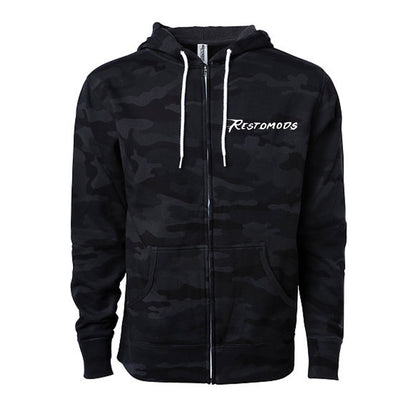 Smoke 'N' Rubber Camo Zip Hoodie
