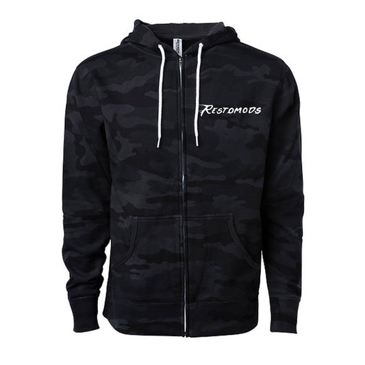 Smoke 'N' Rubber Camo Zip Hoodie
