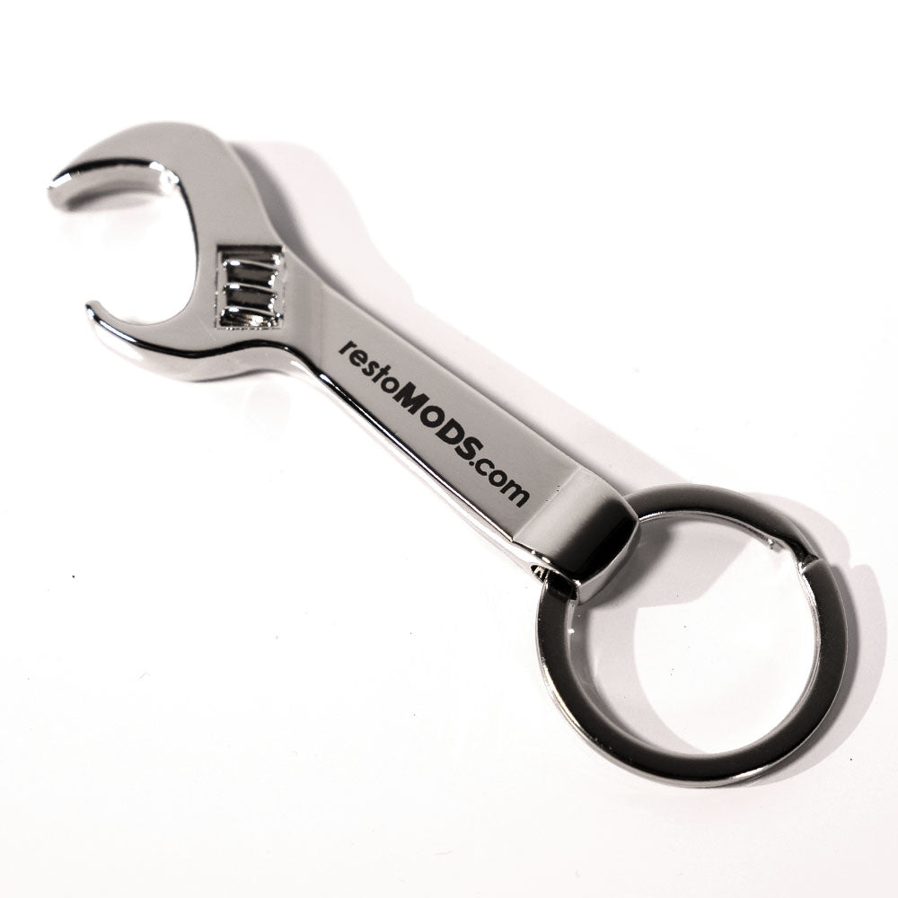 RestoMods Wrench Bottle Opener Keychain