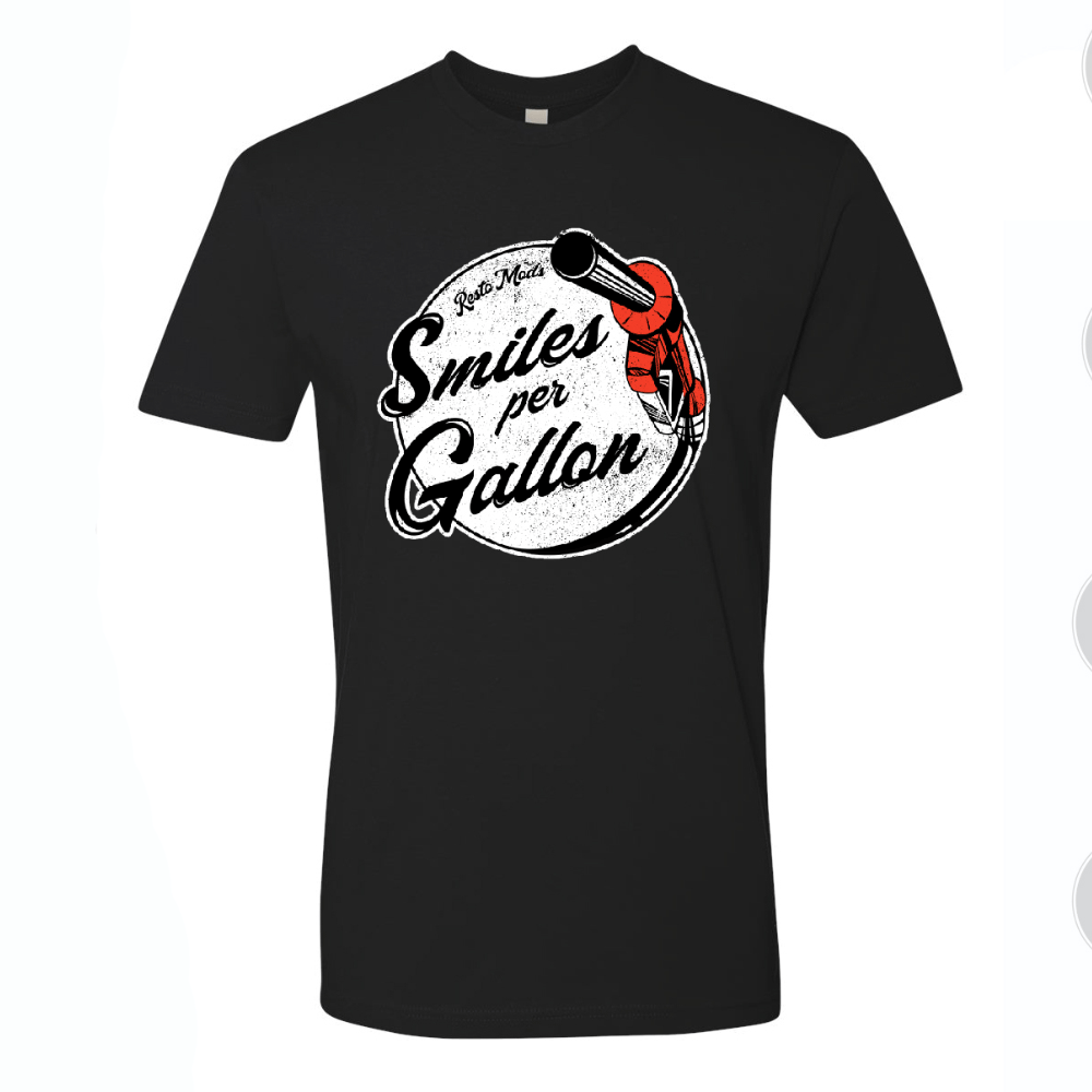 Smiles Per Gallon Tee