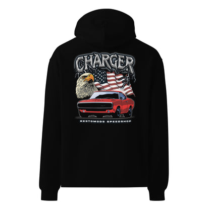 American Charger Oversized Hoodie