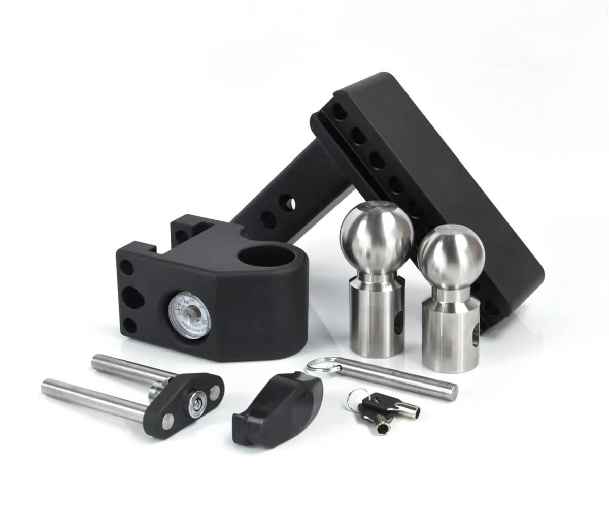 Weigh Safe Adjustable Trailer Hitch Ball Mounts SWS6-2.5-KA