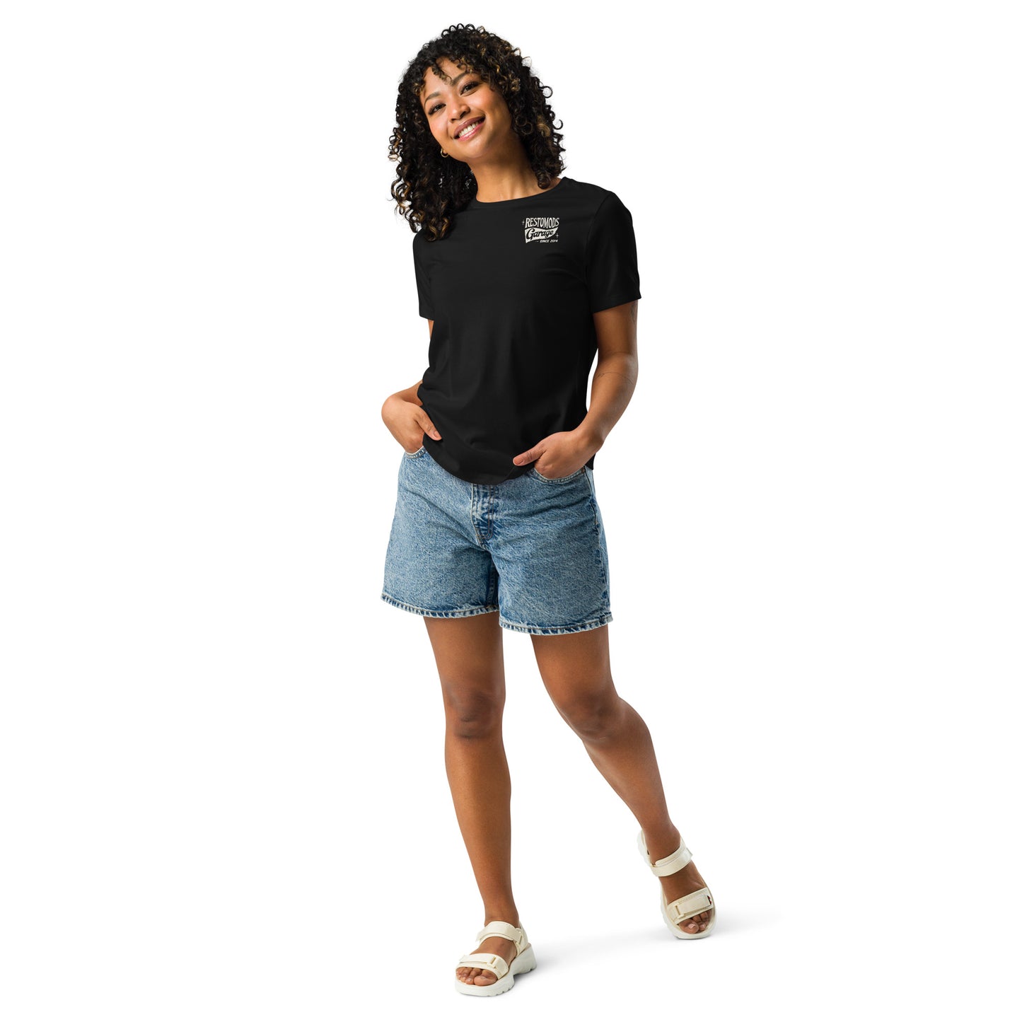 Garage Pennant Women's Relaxed T-Shirt