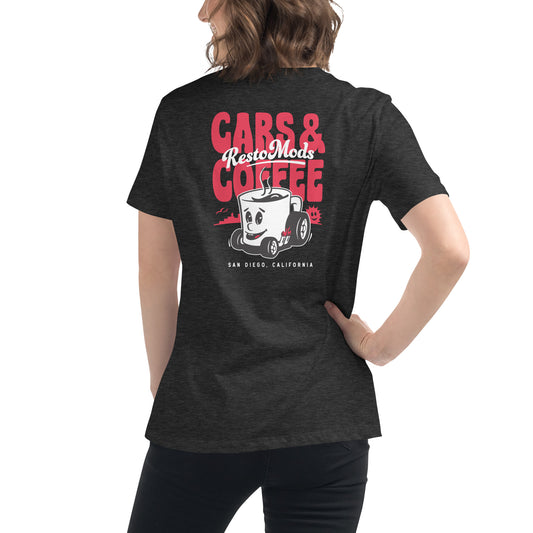 Cars &amp; Coffee Women's Relaxed T-Shirt
