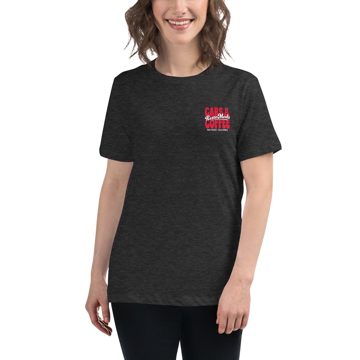 Cars &amp; Coffee Women's Relaxed T-Shirt