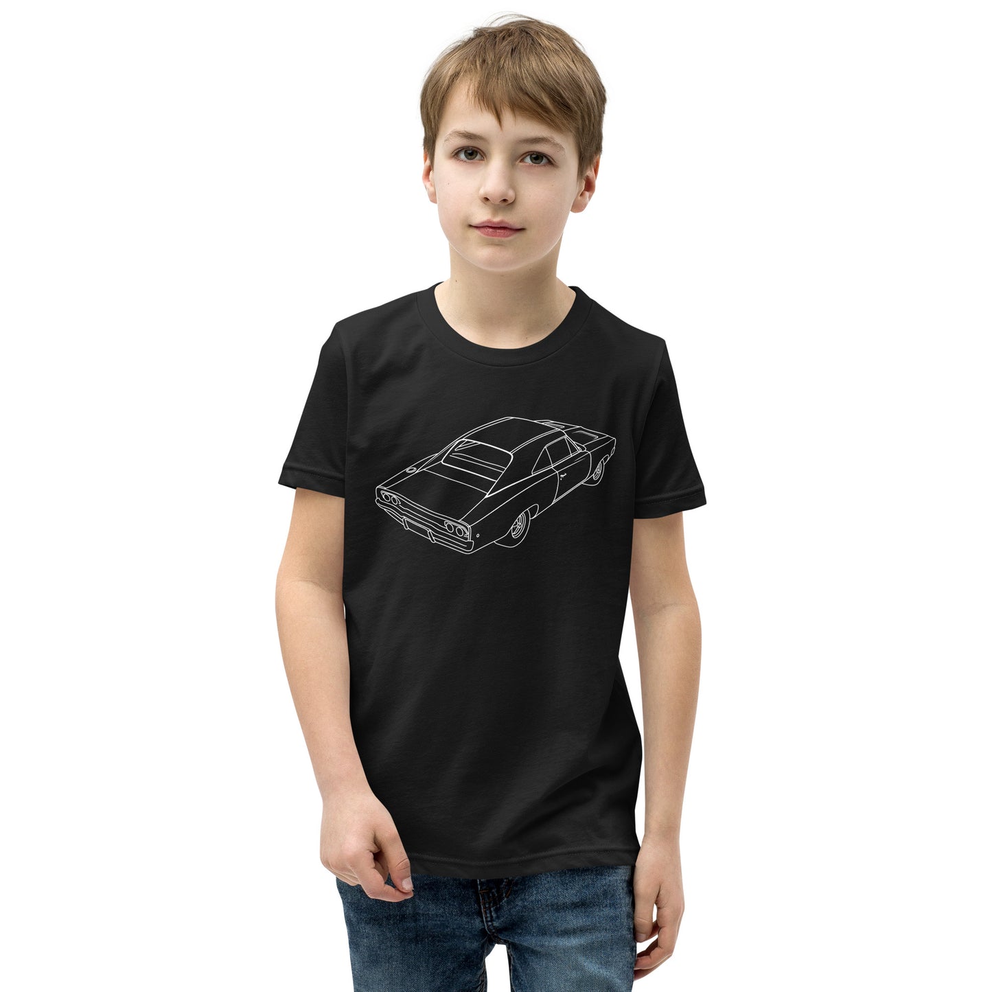 Charger Outline Youth Tee